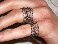 deviantART AmeliaLune Chaos Wire Ring